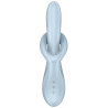 Satisfyer Vibro Rabbit Heat Flex 4 Bleu